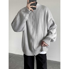抖音高品质毛衣开衫宽松针织衫外套W55-P55，男装针织衫/毛衣，星座1212