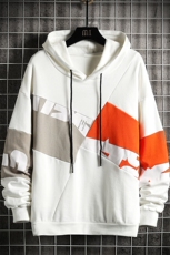 主推货足7XL-M大码连帽卫衣男2023春季新款加肥加大码慵懒风上衣，男装卫衣，钱塘717(原712)