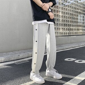主推！排扣卫裤休闲裤运动裤宽松篮球裤男313A-1-CN04-P45 控价58图片