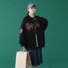 2023春装情侣夹克男士棒球领外套A158-JK311-P95，男装夹克，电商A158-1