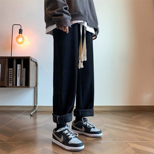 冬季重磅欧棉绒加绒加厚休闲裤子313A-1-NK71-P60 加绒P70 控78图片