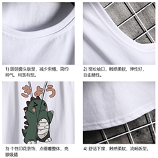 BX25037-P20港风运动汗背心男大码汗衫男无袖T恤男网格挂拍，男装T恤，电商A040A