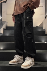 24春款港风工装裤休闲裤束脚裤男KP209P48，男装休闲裤，星座1204-3