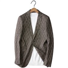 秋冬男士西服外套休闲商务潮流时尚免烫长袖小西装663P185控价328，男装西服，电商D225