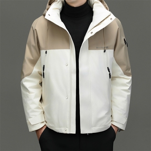 BNYR3990钱塘2020-2时尚百搭冬季厚款中年男士90鸭绒羽绒服P290图片