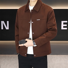 夹克男翻领外套型男商务休闲百搭青年外套夹克上衣N7952-P87，男装夹克，星座310B-3