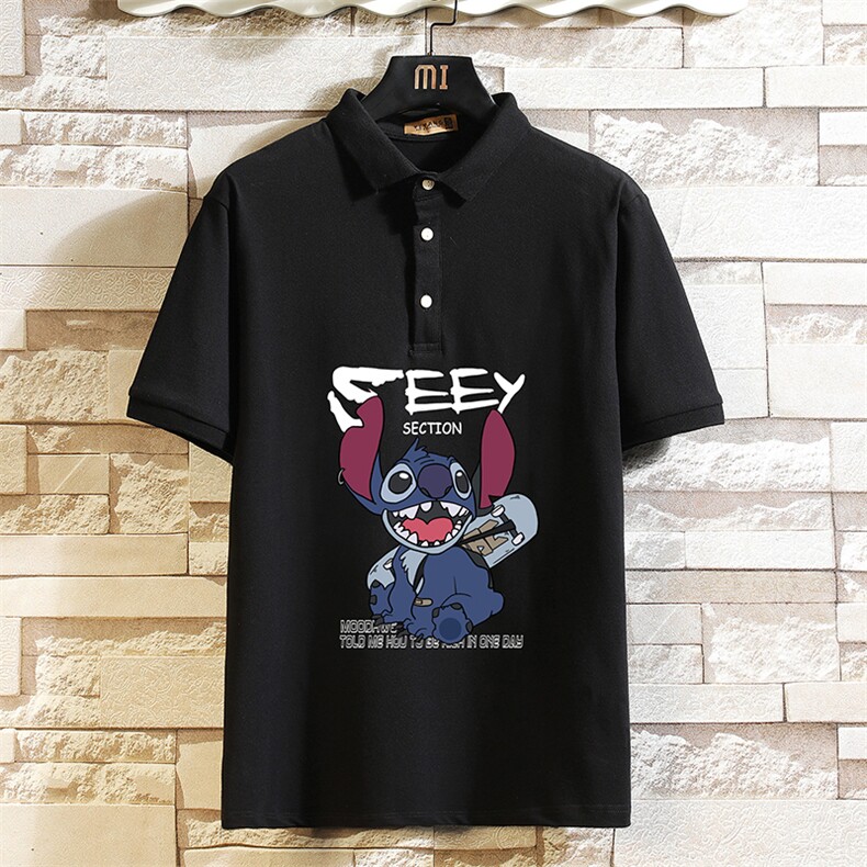 PL57038-P35翻领短袖polo衫男大码胖子半袖t恤男有领保罗衫，男装Polo衫，电商A040A