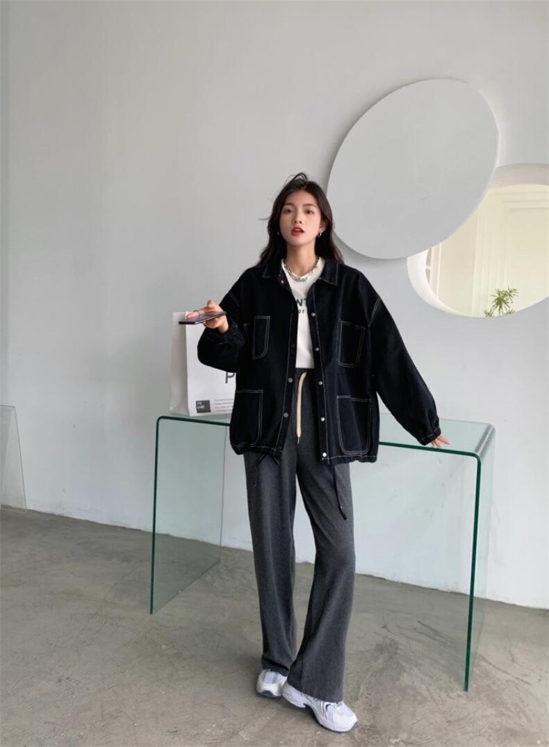 A8822款日系休闲风阔版经典系列，其它，衣宫主