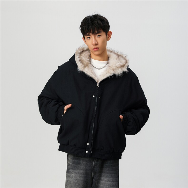 无影墙加厚高克重毛版本长毛座山雕棉衣外套TBMY09-P148，男装棉衣，星座1315