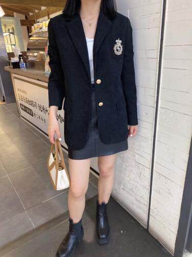 【现货】2021秋季新品灯芯绒系列西装跑量，女装西装，蓝典