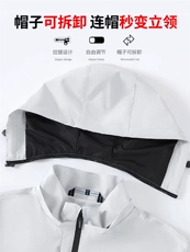 三防面料冲锋衣2025年春季宽松型立领男女同款，女装短外套，牛米欧羽绒服工厂店