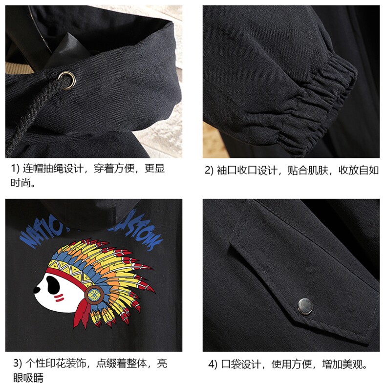JK41196-P85加棉款-P115纯棉连帽夹克男士大码工装夹克男砖墙,男装夹克,电商A040A