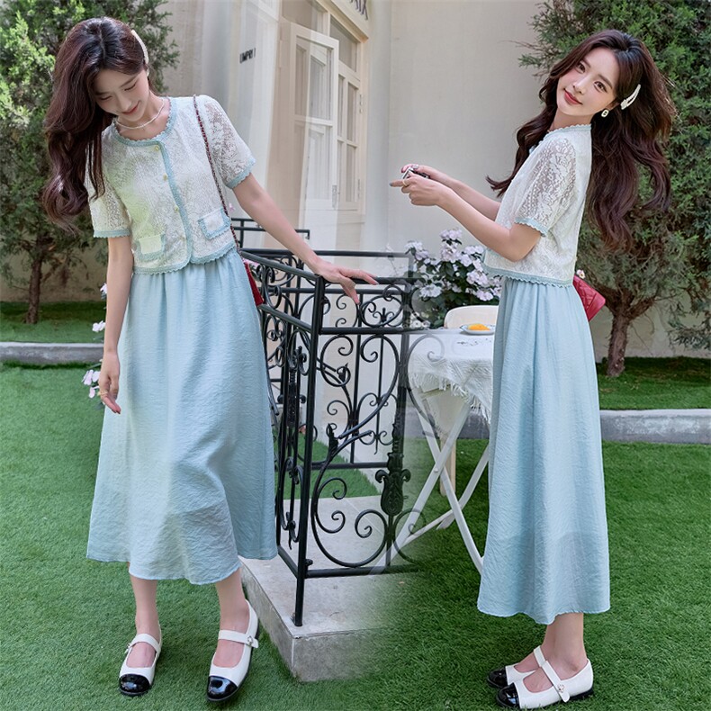 又a又飒甜酷无袖衬衫上衣套装女夏新款休闲薄款九分阔腿裤两件套，女装套装/套裙，难舍钰依