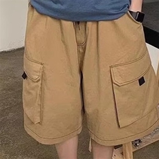 美式机能工装短裤男夏季薄款休闲五分裤运动潮牌中裤沙滩大裤衩子，男装牛仔裤，星座1210-1
