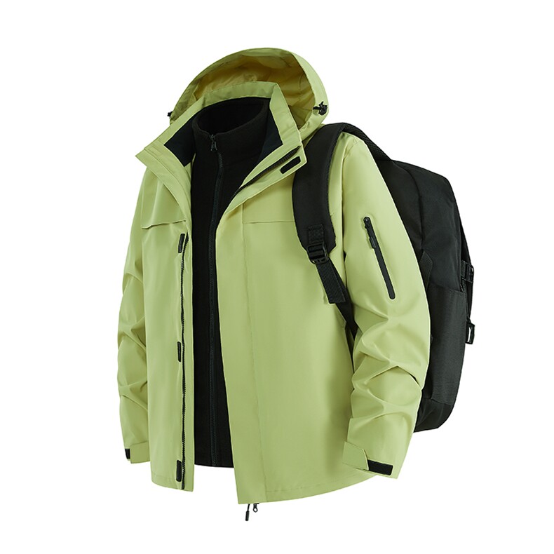 冲锋衣2025新款秋冬三合一户外防风登山运动外套A436-6688-P105,男装夹克,电商A436