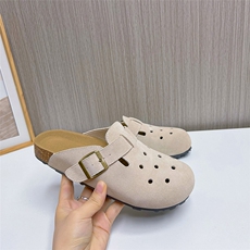 真皮包头拖鞋女2024夏季新款时尚平底半拖休闲百搭凉拖外穿女鞋潮，女鞋拖鞋，电商A223