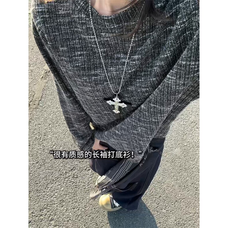 XZ809A/FK11/特P22/控49小香风圆领长袖T恤卫衣,男装T恤,星座809A(原222-1)