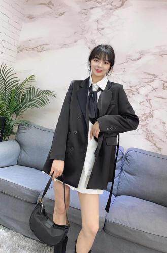 新款小西装醋酸面料SML，女装西装，艾涵o