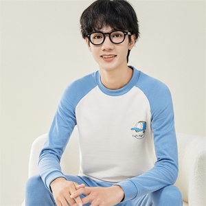男士秋衣秋裤休闲保暖内衣套装两件套TZ8203-P42,男装棉衣,星座310B-3