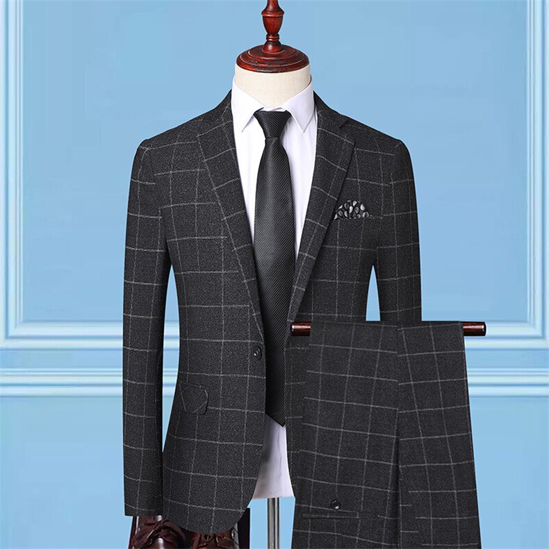 GDN207四季款新款男士西服礼服西装修身商务休闲男装西服套装，男装西服套装，电商B360