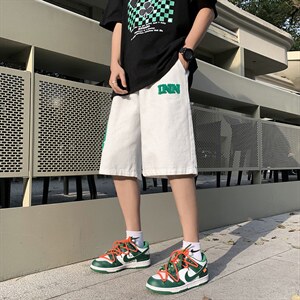 男春季潮流时尚休闲短裤毛巾绣短裤DK0001P31图片