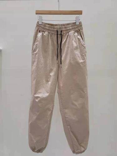 夏季新款下收口休闲裤，女装休闲裤，潘格