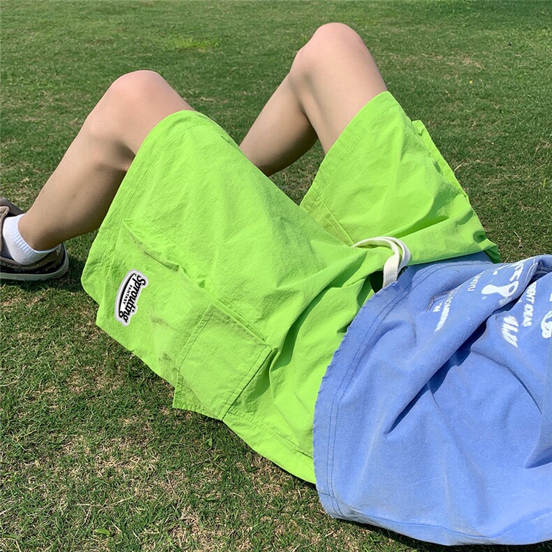 港风23新款夏季时尚百搭宽松工装大口袋短裤五分裤A6261P40控58,男装牛仔裤,电商A268A