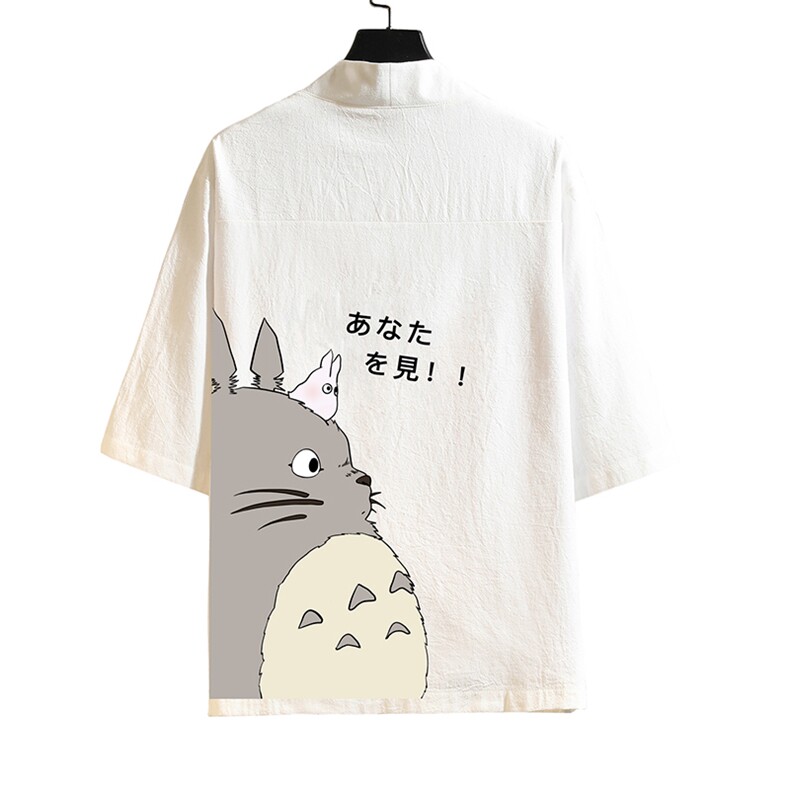 HF59150-P40风汉服男开衫外套七分袖道袍砖墙挂拍,男装民族服装,电商A040A