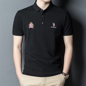 Y2718钱塘2020-2夏季男士翻领休闲精品主推T恤P50图片