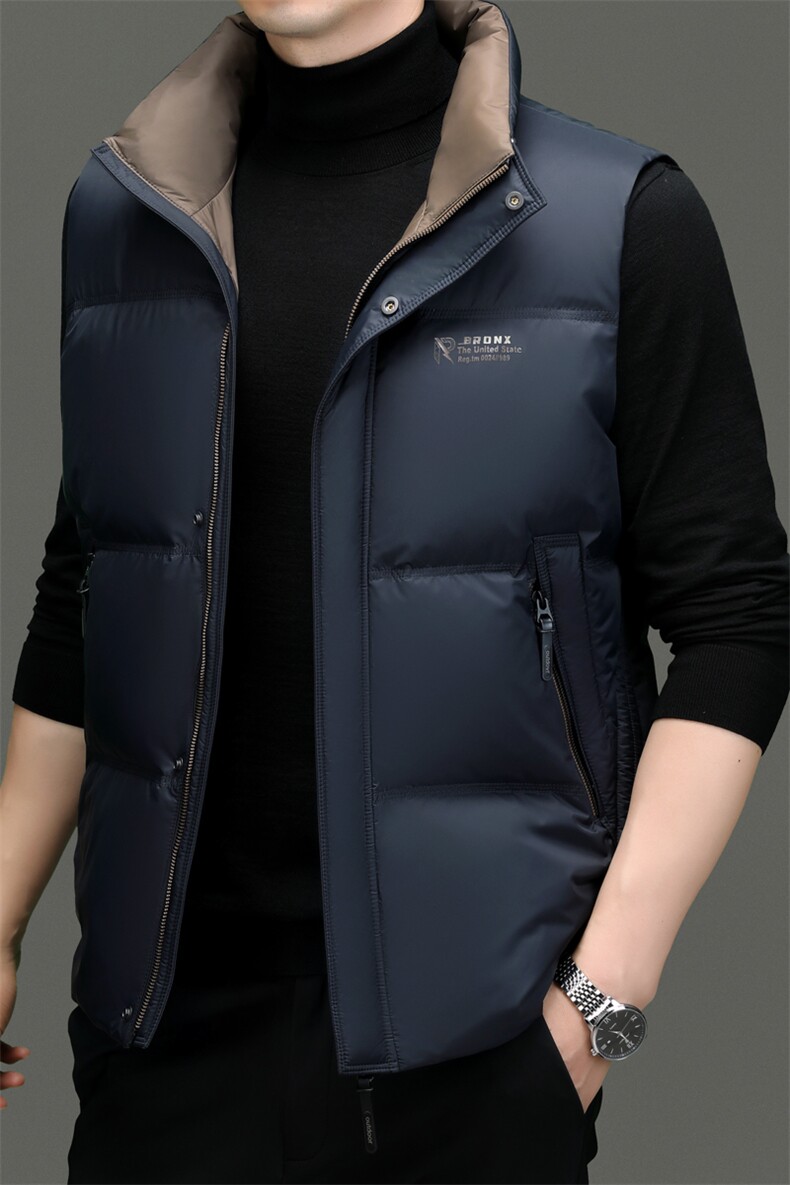 DF89277钱塘2020-2冬季商务厚款百搭休闲中年男士羽绒服P195,男装羽绒服,钱塘207-2