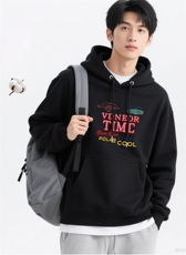 2025年秋季套头长袖通勤时尚百搭通勤简约休闲，女装卫衣/绒衫，花可