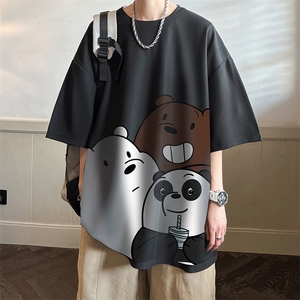 华夫格t恤男短袖男大码五分袖 酒店风 HT73277-P22图片