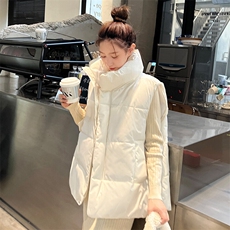 2025新版棉服秋冬短款马甲潮流时尚韩版宽松棉服M107-p60，男装背心/马甲，星座911-3