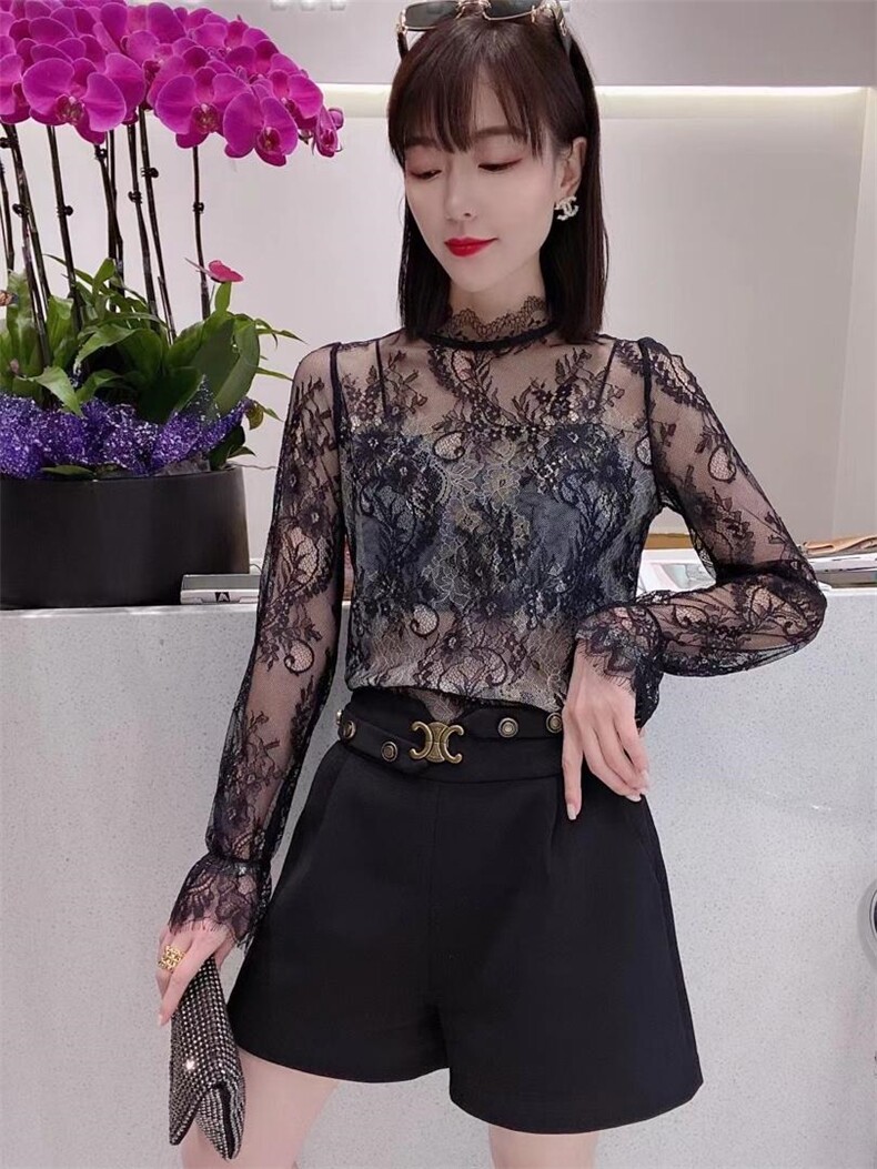 新的打底蕾丝小衫，其它，艾嫚伊