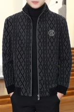 直播高品质休闲商务立领毛呢大衣夹克外套上衣男D25P145控238，男装毛呢大衣，电商B226