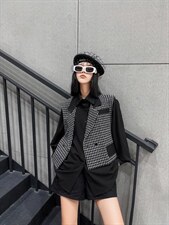 小香风2件套，其它，精典蓝月