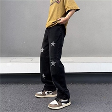 美式牛仔裤男春秋新款休闲直筒裤T1634P40，男装牛仔裤，星座1116-2