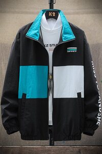 2021新款男士休闲外套韩版潮流工装夹克宽松百搭潮牌DS872TP50图片