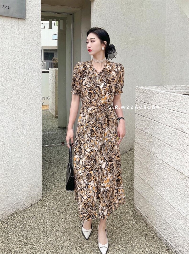 夏季连衣裙，女装连衣裙，斯瑞威