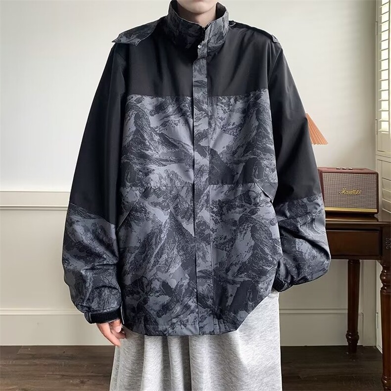 秋季青春流行男夹克文艺潮外套JK77P70,男装夹克,星座1116-2