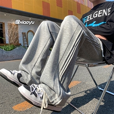 XZ616秋季新款卫裤折皱设计感休闲裤TY953M-5XLP45控58，男装休闲裤，星座512A（原616）