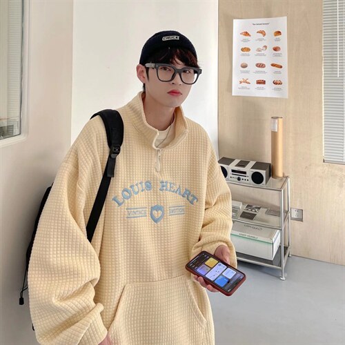 男春季新款立领套头卫衣Y41P55，男装卫衣，星座1116-2
