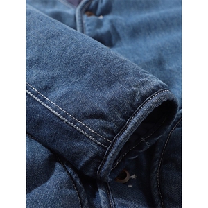 水洗牛仔棉衣夹克棉服外套 MY2289 特P76图片