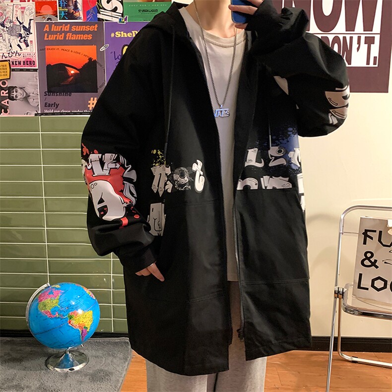 7XL~M2021秋冬新款港风中长款风衣大衣潮男加肥加大码胖子控价98,男装风衣,钱塘717(原712)