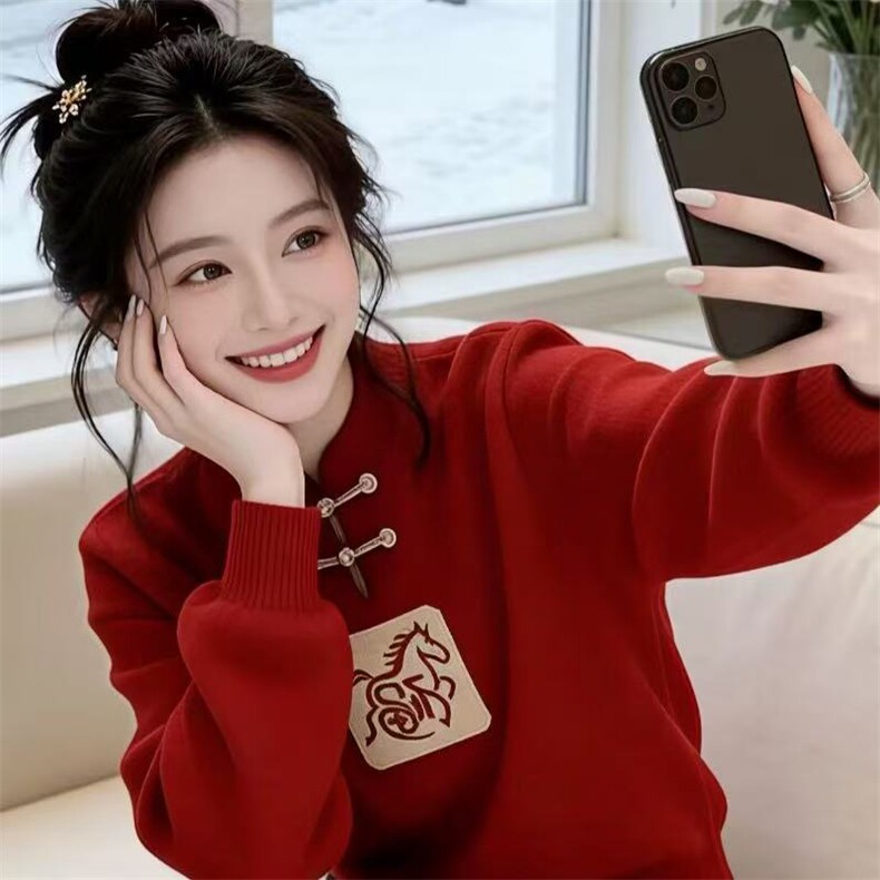 2026年秋季套头时尚百搭通勤简约休闲新年款,针织衫/毛衣,暖姿羊绒