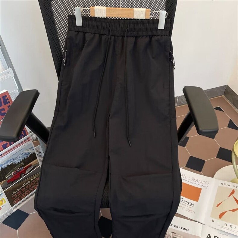 美式复古软壳直筒机能冲锋男女宽松户外登山速干工装裤K2863/P40,男装休闲裤,星座506B