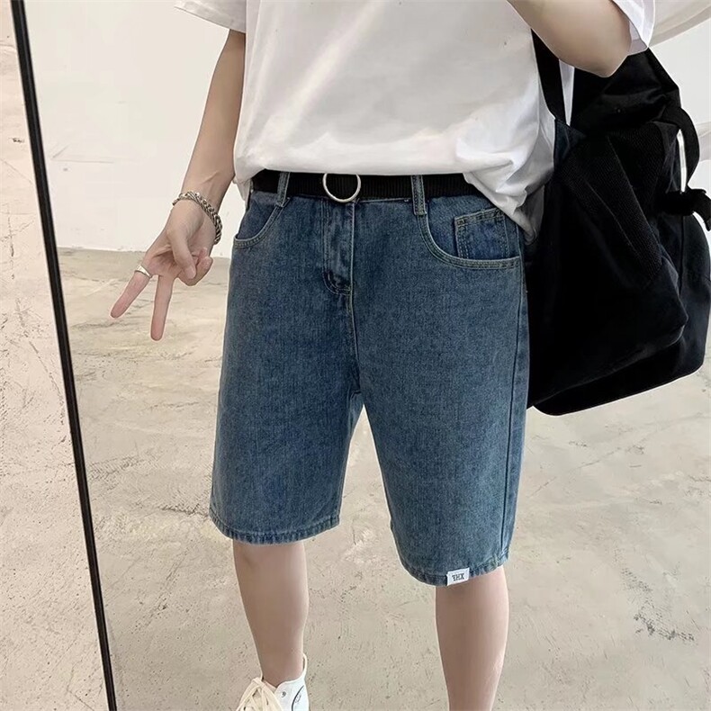潮流春季牛仔裤男牛仔短裤A54P30,男装牛仔裤,星座1116-2