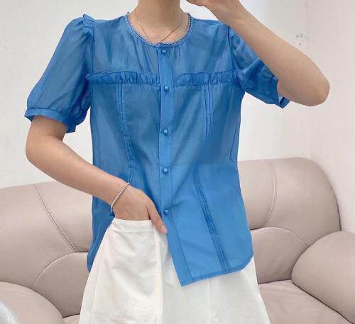 夏季新款韩版小衫，女装，依洛菲