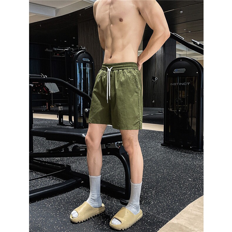 8XL-M四分裤不过膝冰丝速干薄款沙滩短裤男篮球运动裤DK26005P25,男装休闲裤,电商B312