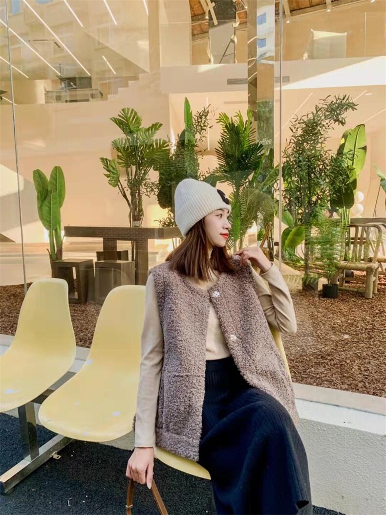 颗粒马甲，女装马甲，紫葡萄